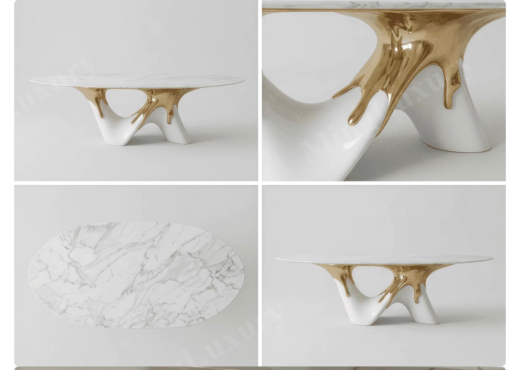 Monterra Sculptural Base Dining Table