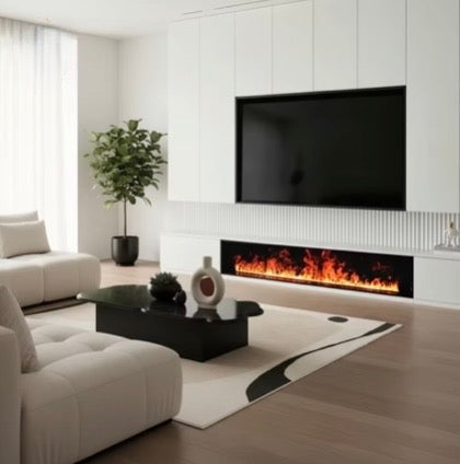 Matteo 39” Water Vapor Fireplace Cassette