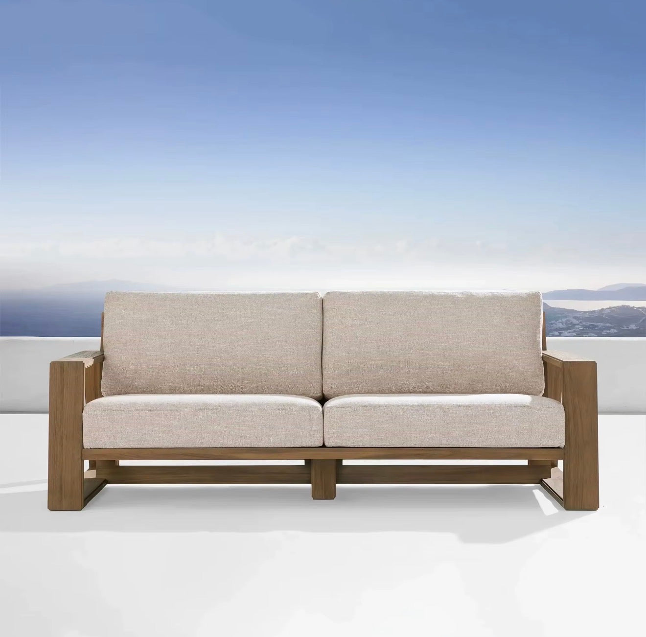 Casa Milano St. Tropez Outdoor Teak Sofa