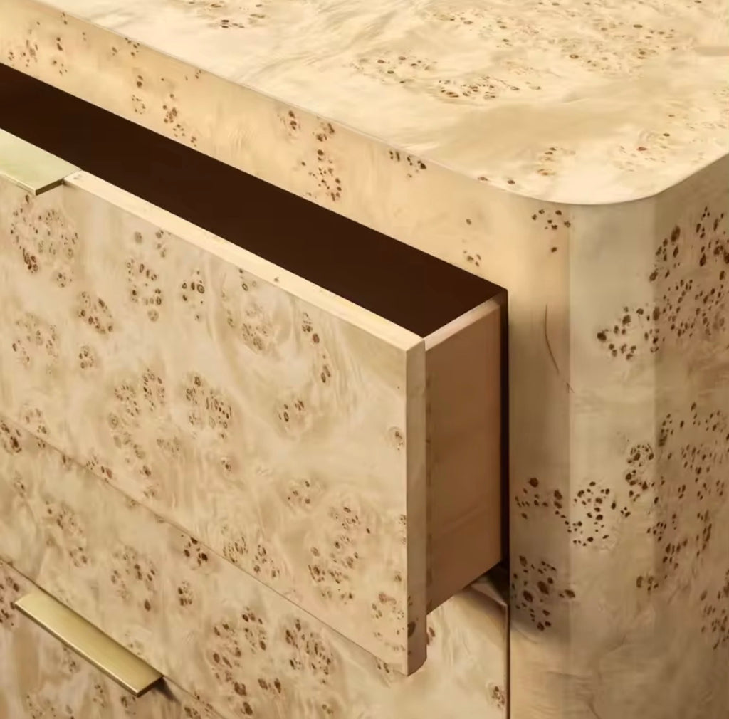 Casa Milano — Kensington Burl Wood Dresser