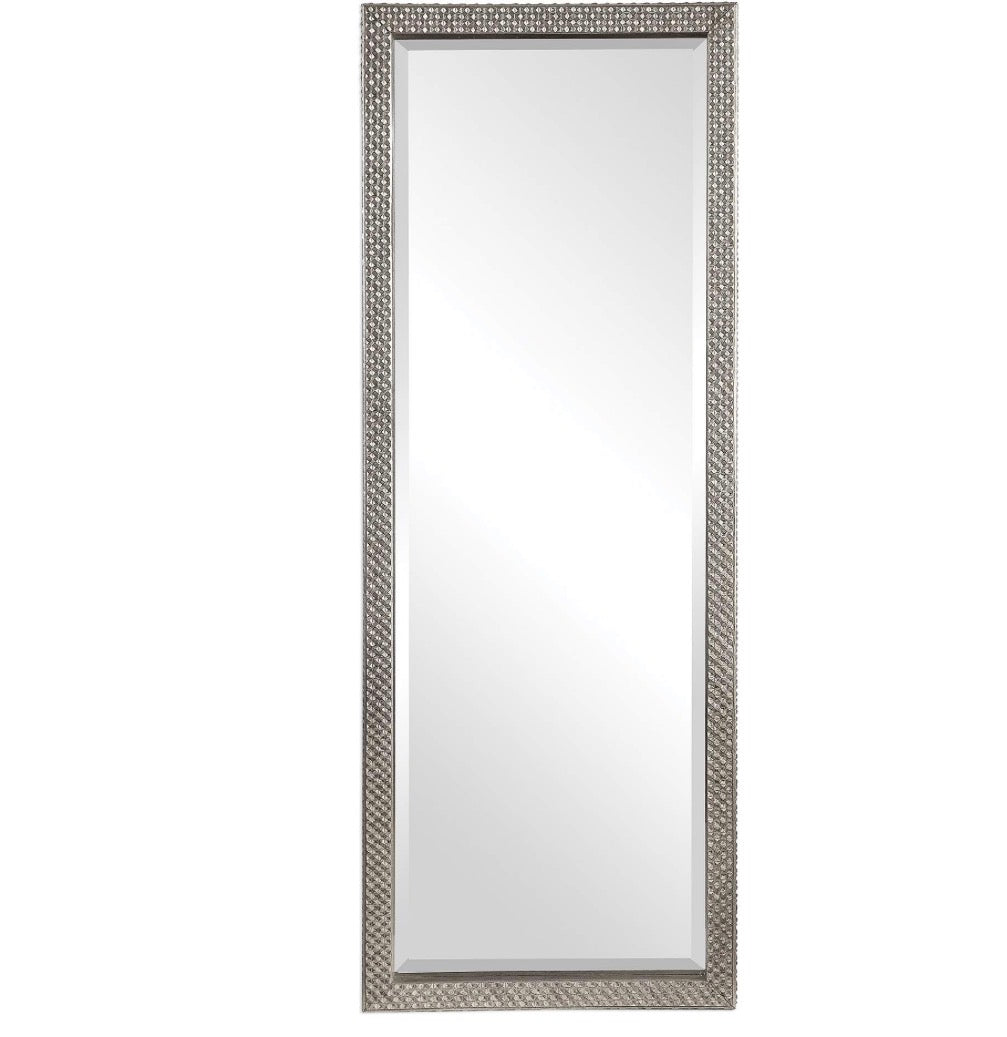 Casa Milano Cacelia Silver Floor Mirror – 27” x 75”