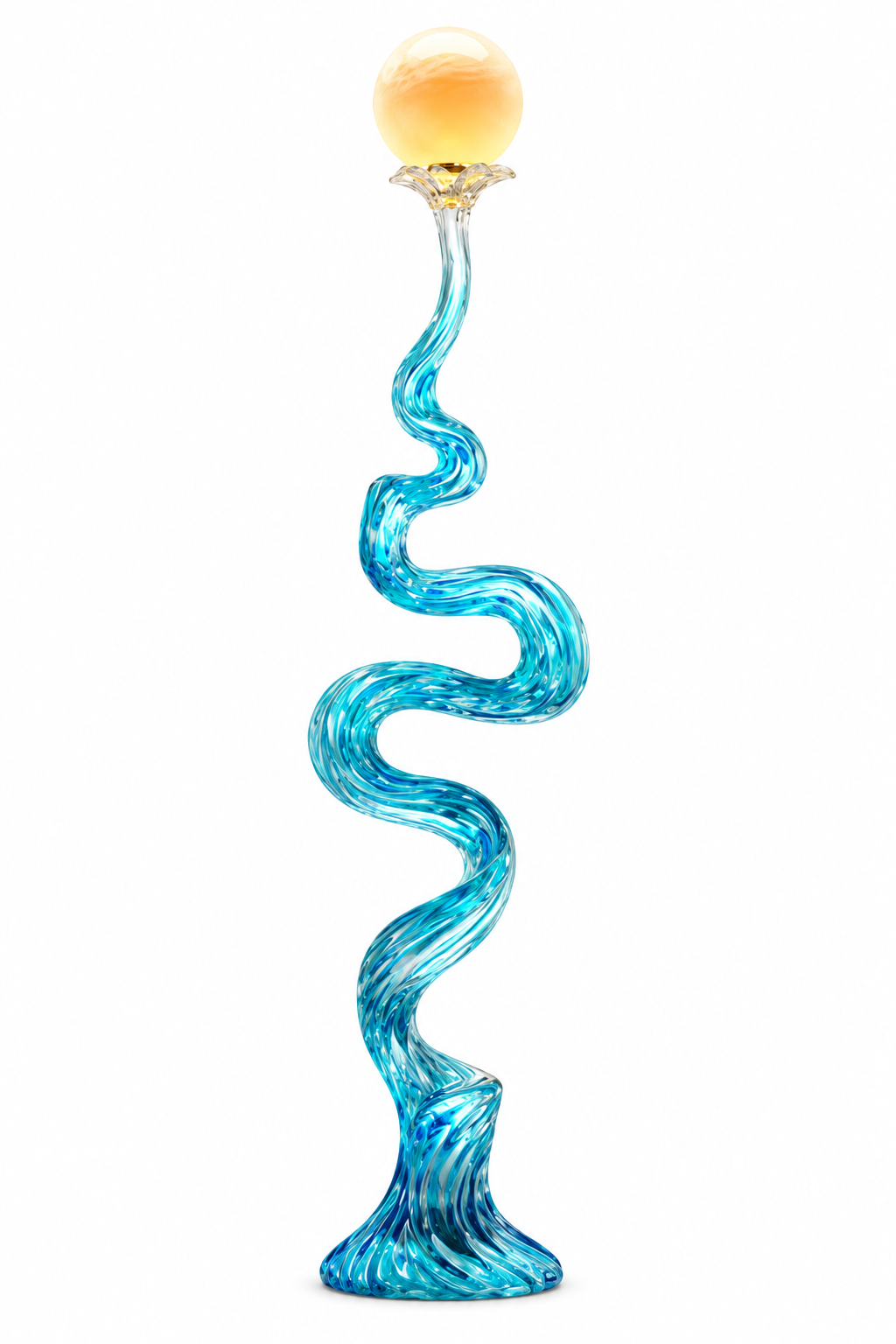 Ondina Sculptural Floor Lamp