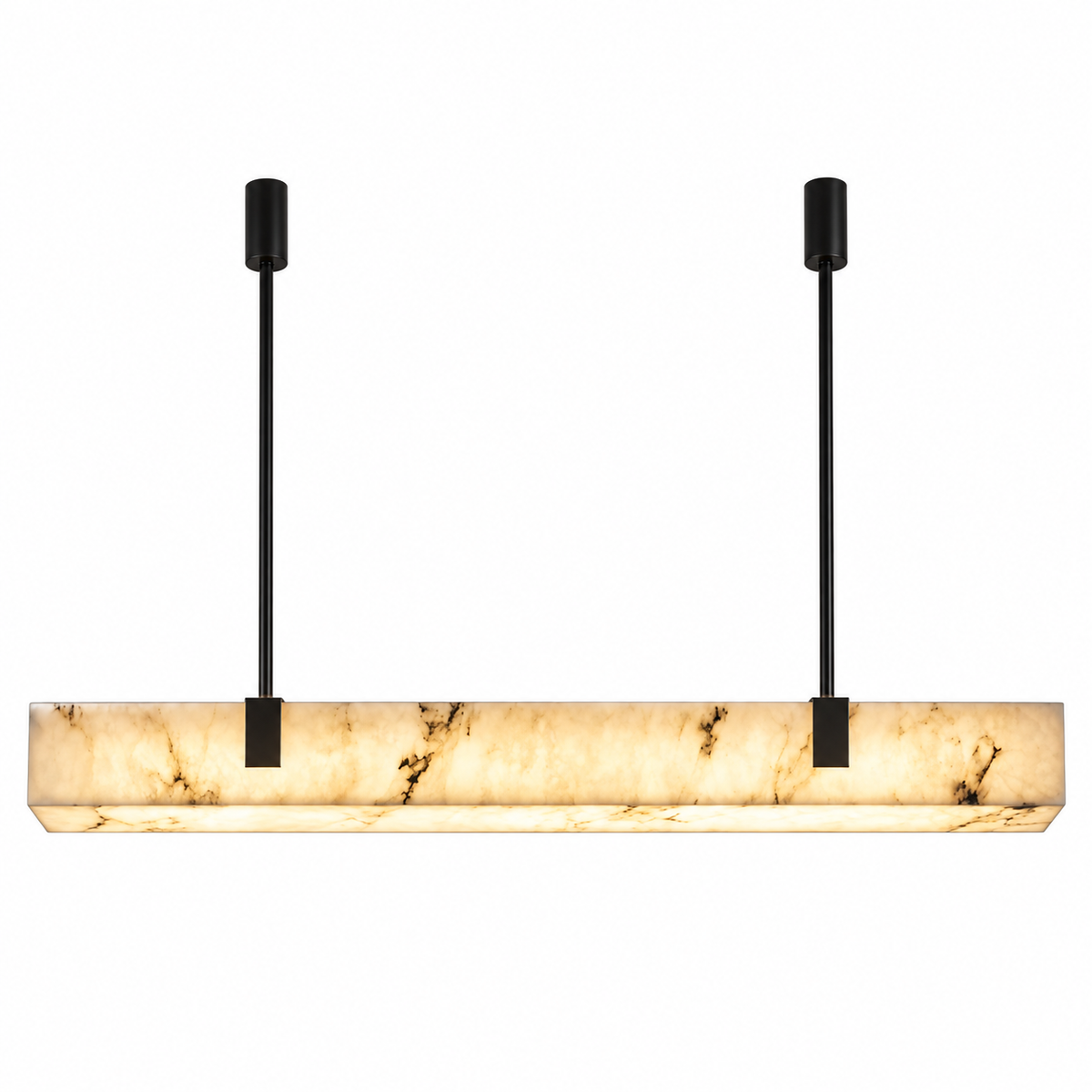 Marcelli Alabaster Linear Pendant Light