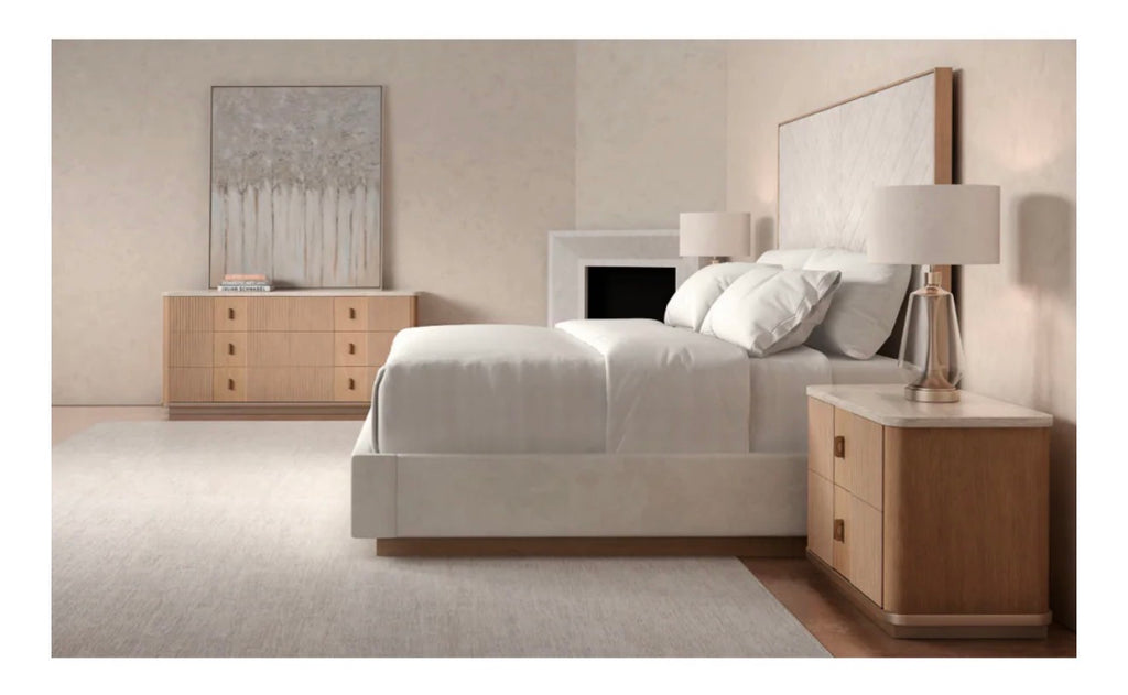 Casa Milano – Meet U In The Middle Channel-Tufted Upholstered Bed | Queen & King