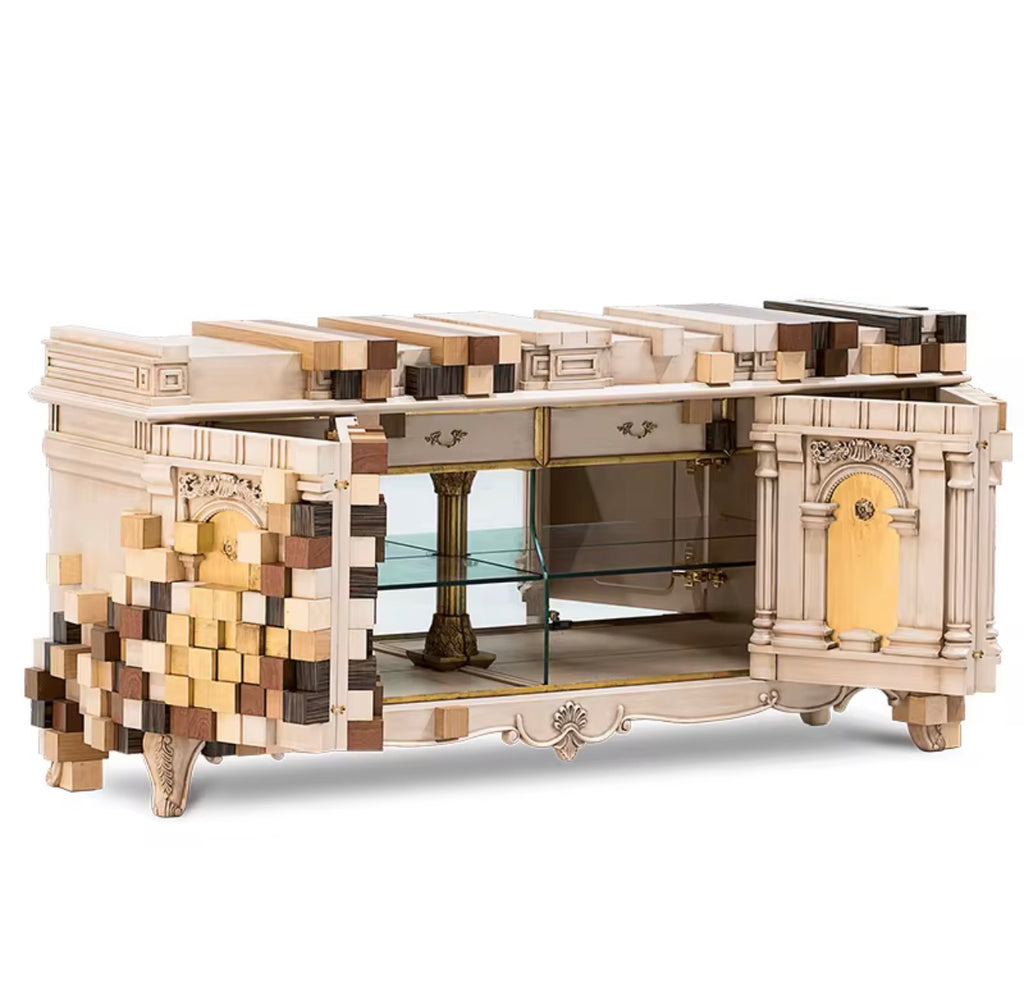 Casa Milano Puccino Luxury Art Sideboard