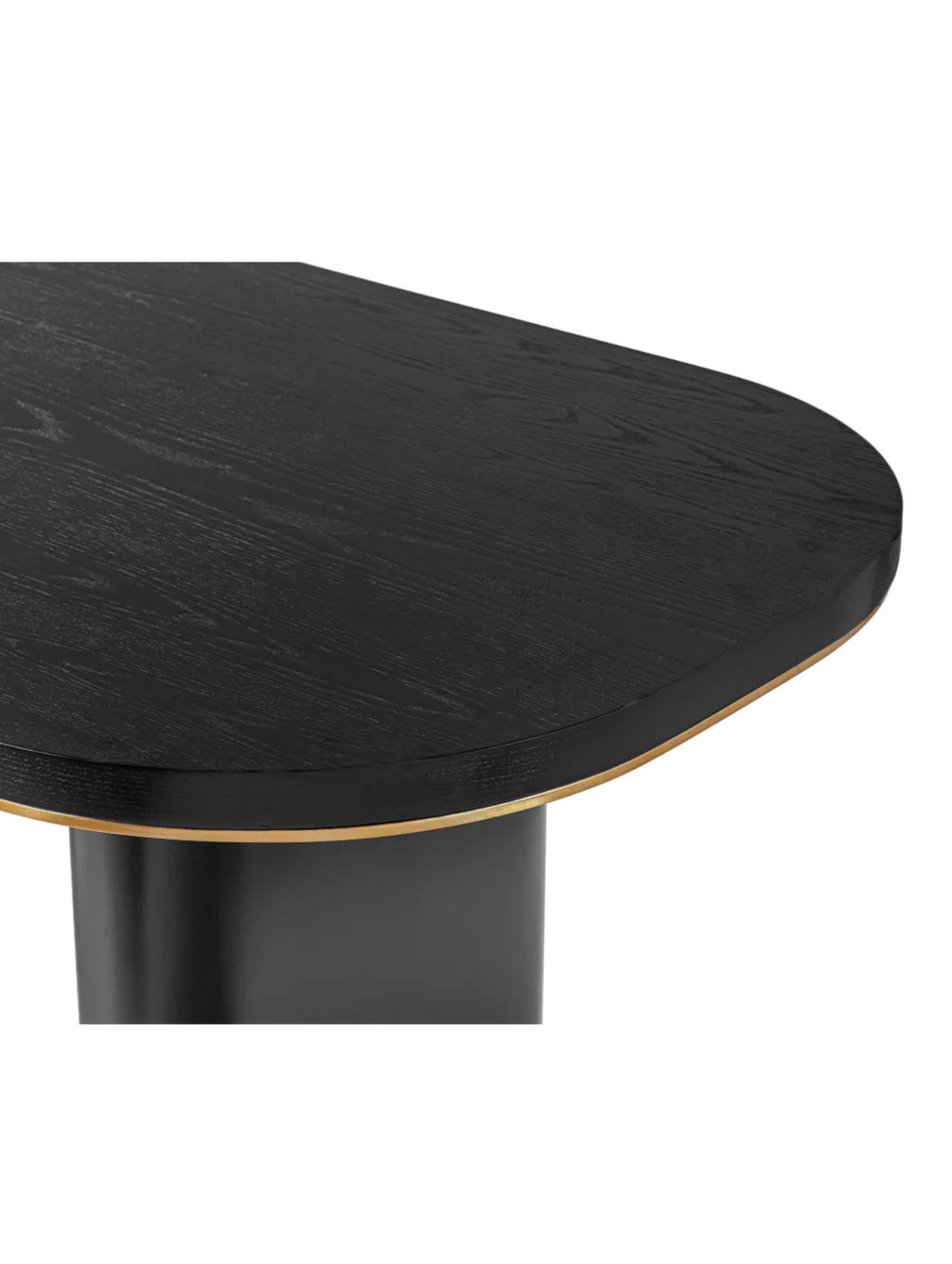 Casa Milano Chaplin Black Ash Dining Table