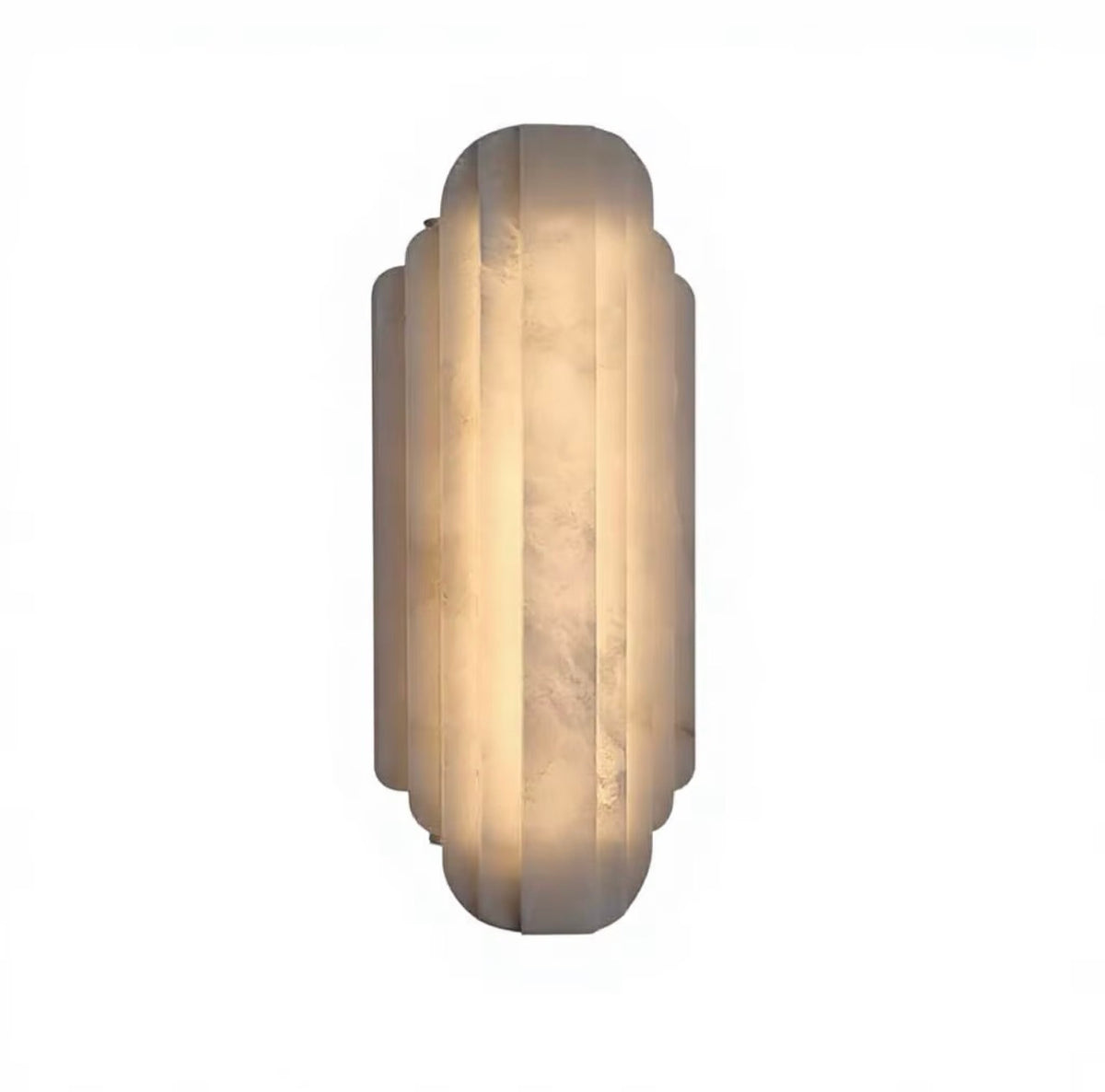 Aurelio Natural Alabaster LED Wall Sconce
