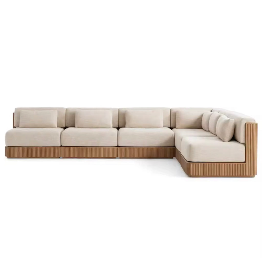 Casa Milano Santorini Teak Sectional