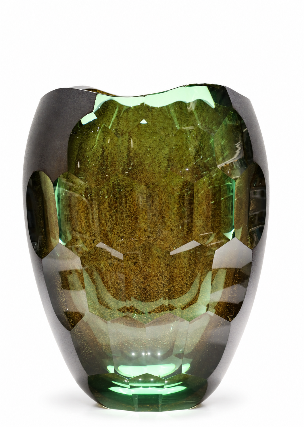 Amethyst Geode Sculptural Crystal Vase