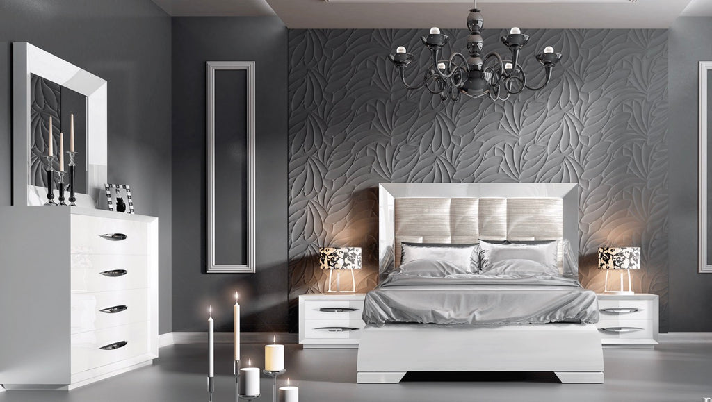 Casa Milano – Verona White Bedroom Set