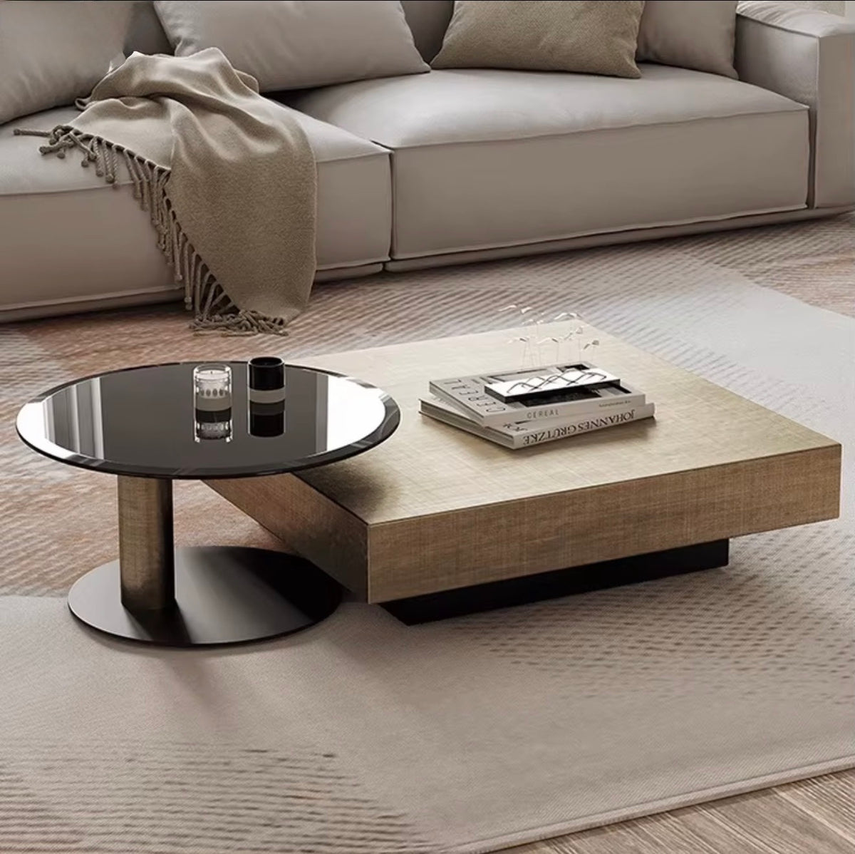 Alessio Coffee & Side Table Collection