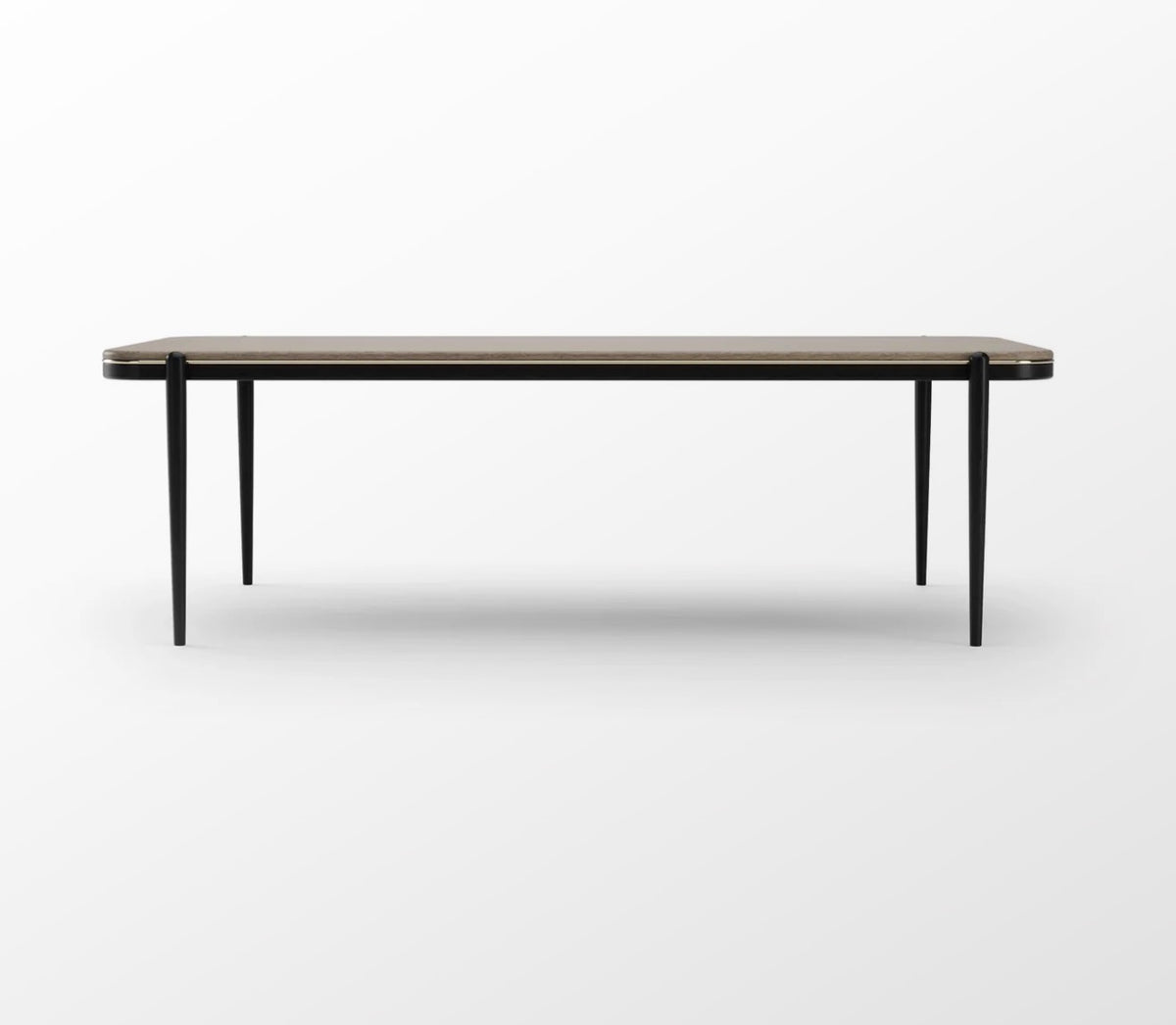 CARACOLE Madera Modern Walnut Dining Table