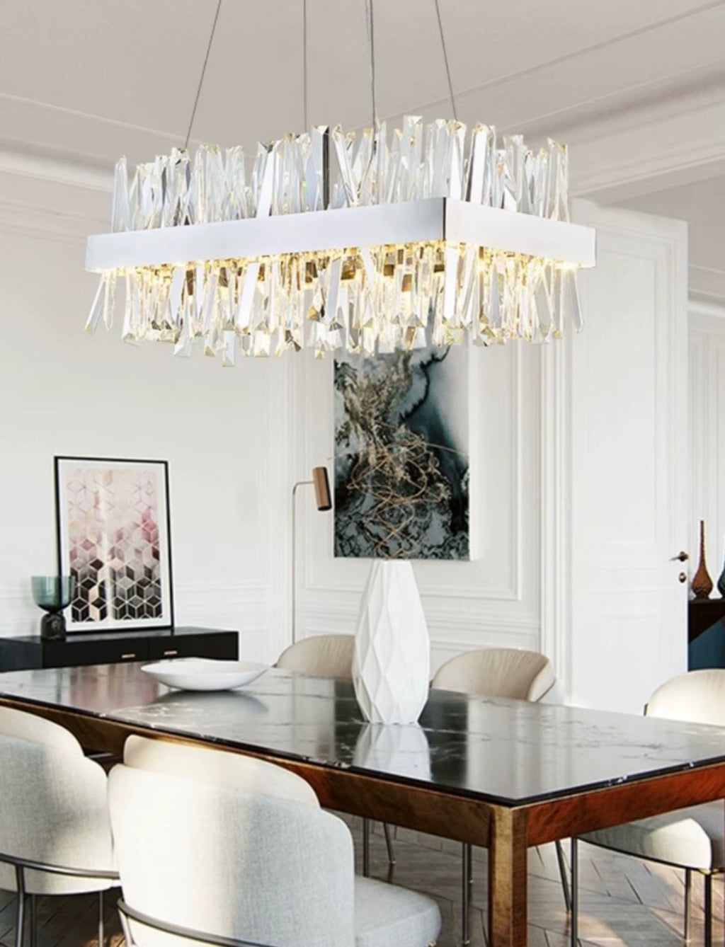 Adelaide Linear Chrome Pendant Light