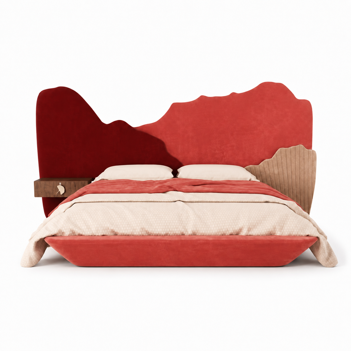 Fiorella Sculptural Bed