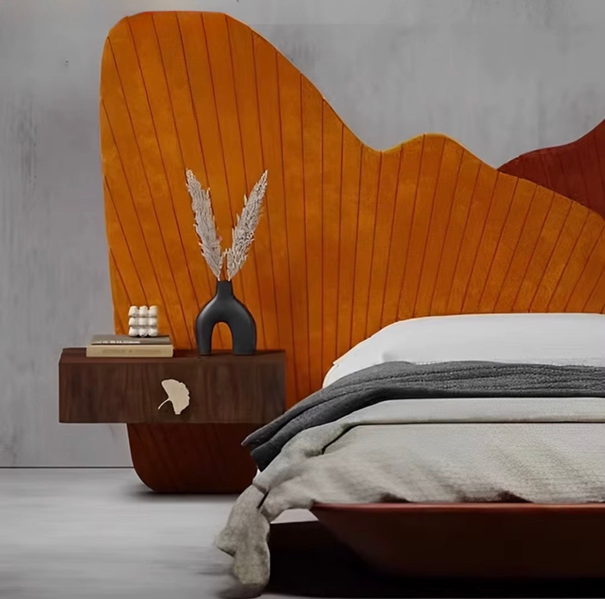 Fiorella Sculptural Bed