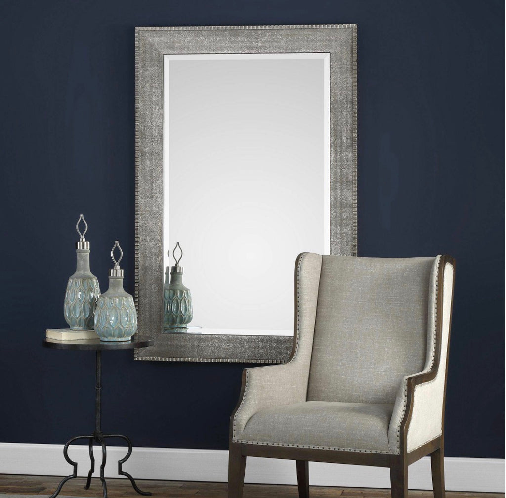 Casa Milano Silver Luxe Oversized Wall Mirror