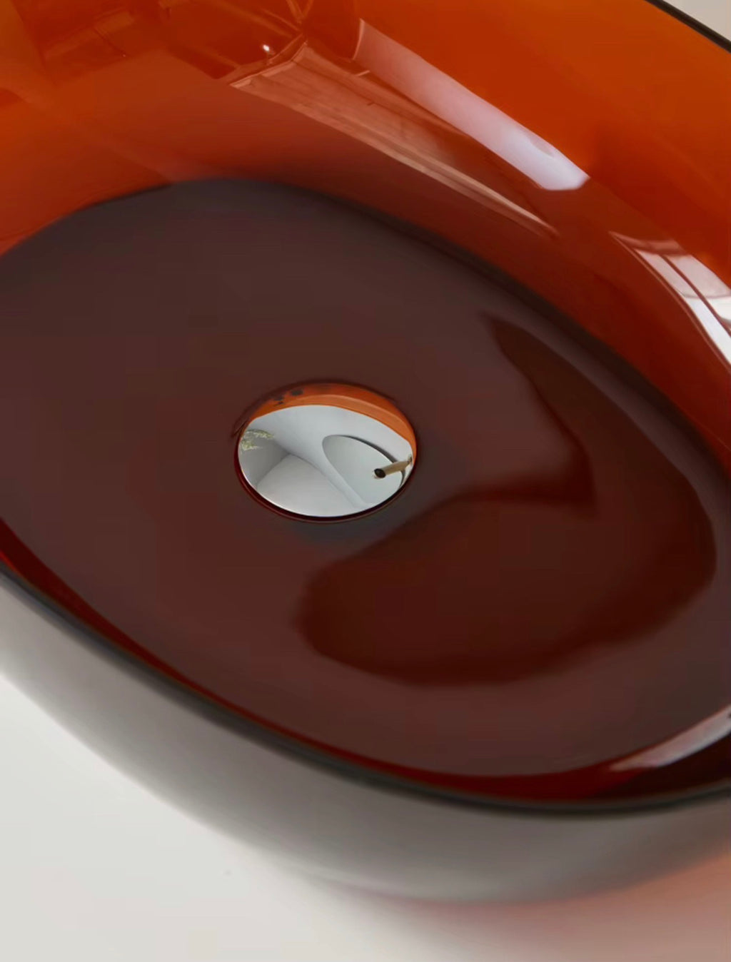 VITTORIA TRANSPARENT RESIN VESSEL SINK