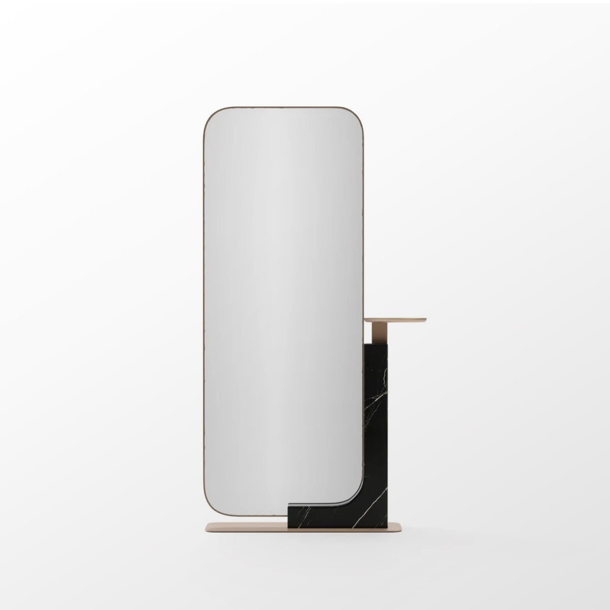 Overlap Floor Mirror