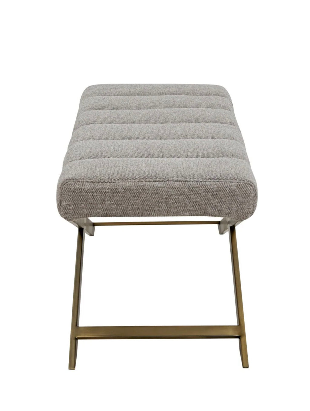 Casa Milano – Gray Fabric Bench | Modern Xane