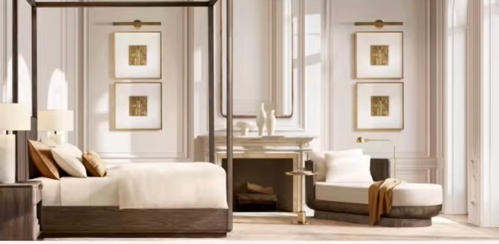 Casa Milano Riviera Solid Oak Chaise Lounge