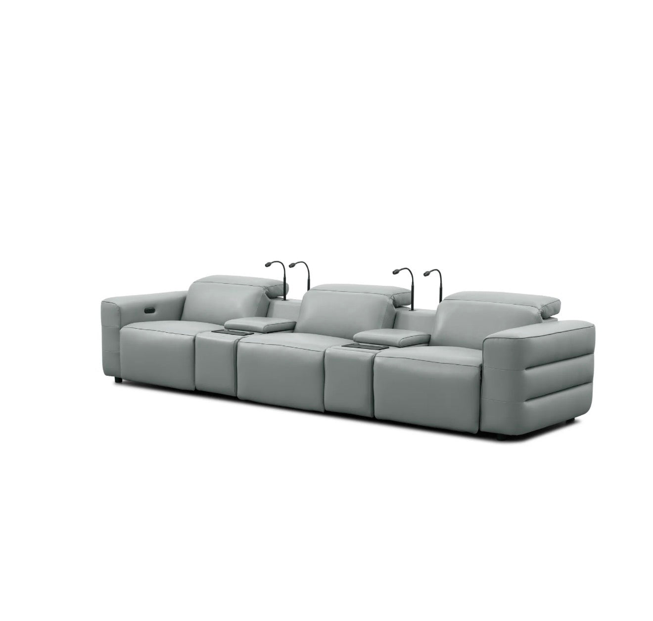 Casa Milano – Milano Italian Leather Power Recliner Row