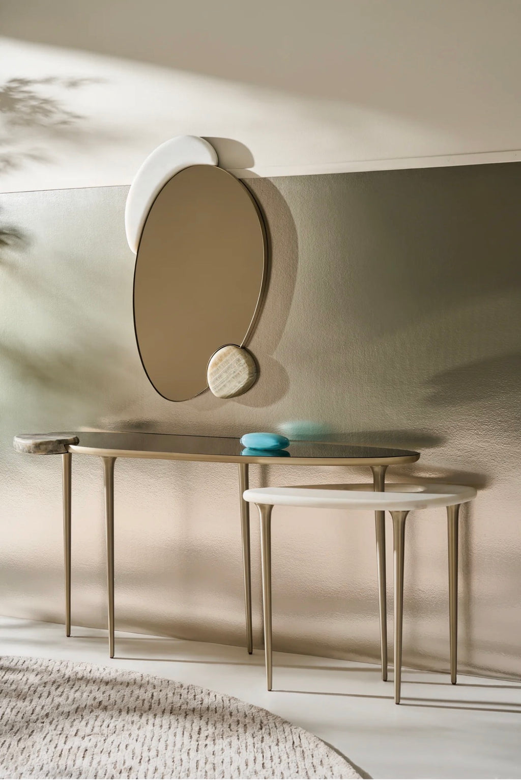 Echo Sculptural Wall Mirror