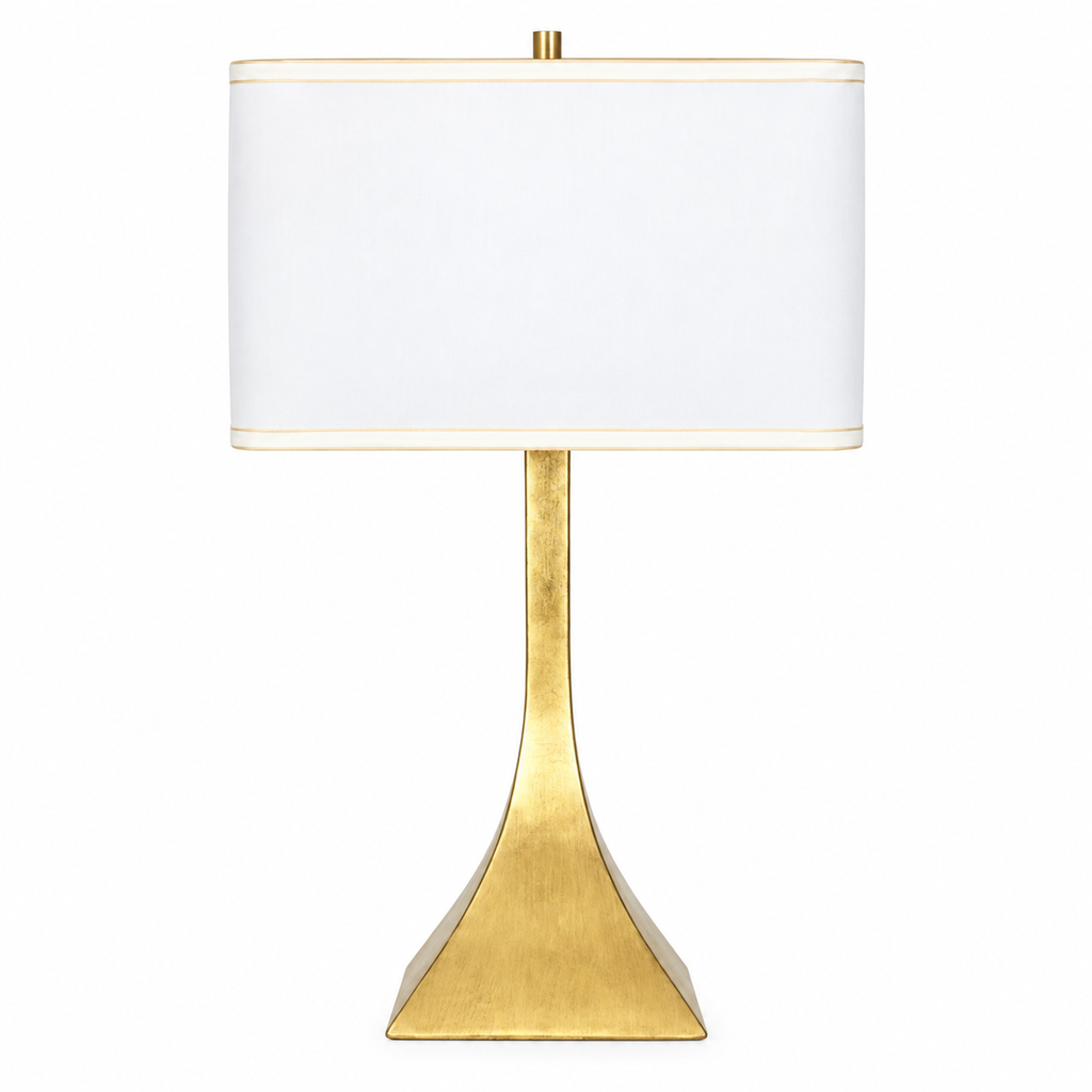 COLETTE SCULPTURAL GOLD TABLE LAMP