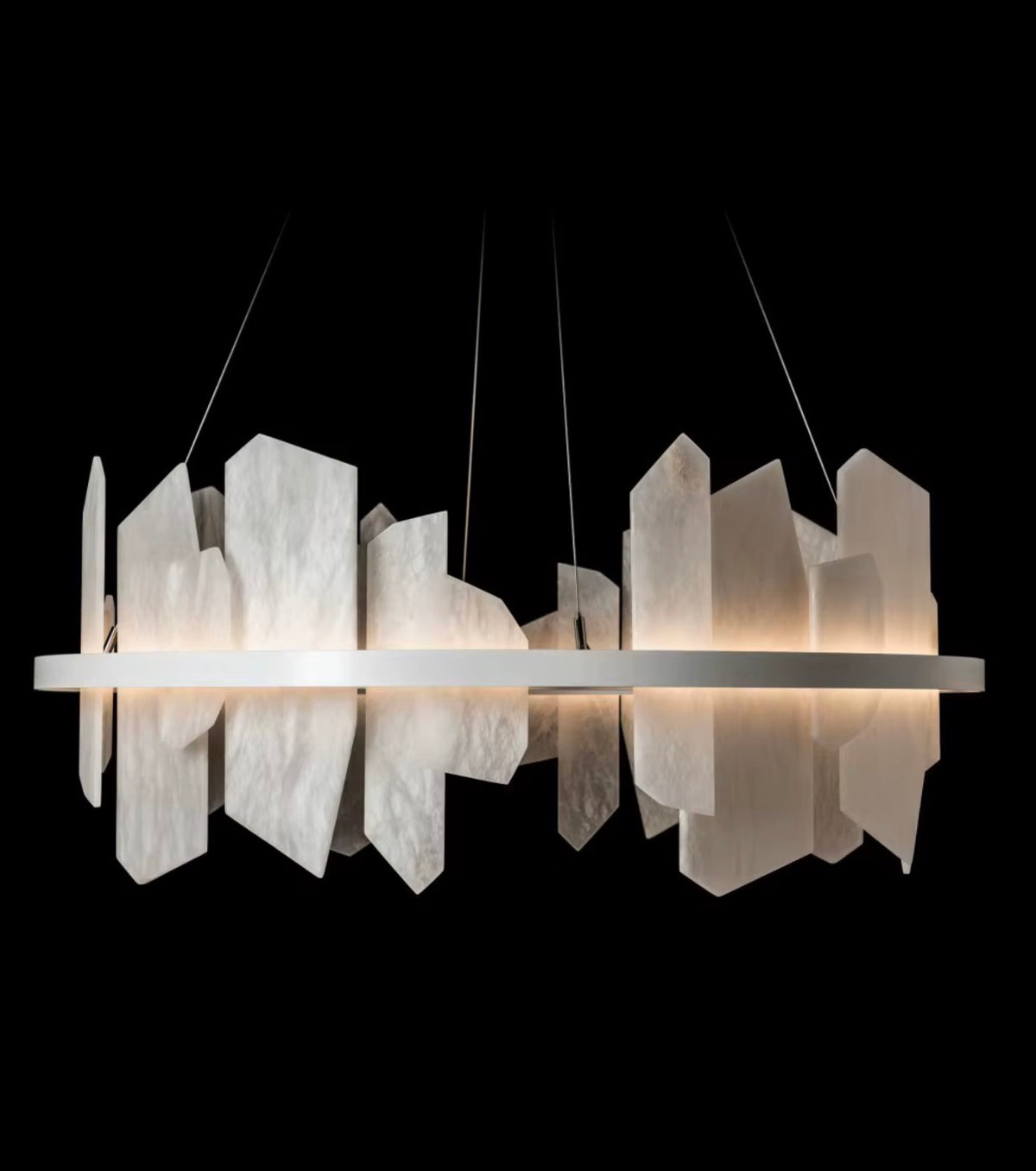Alabaster Skyline Chandelier