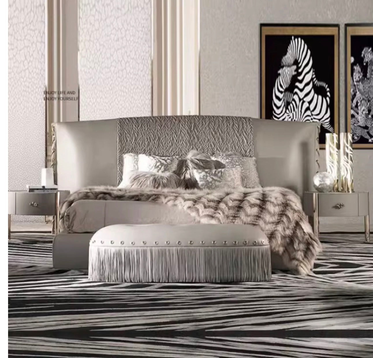 Casa Milano Bellagio Italian Luxury King Bed
