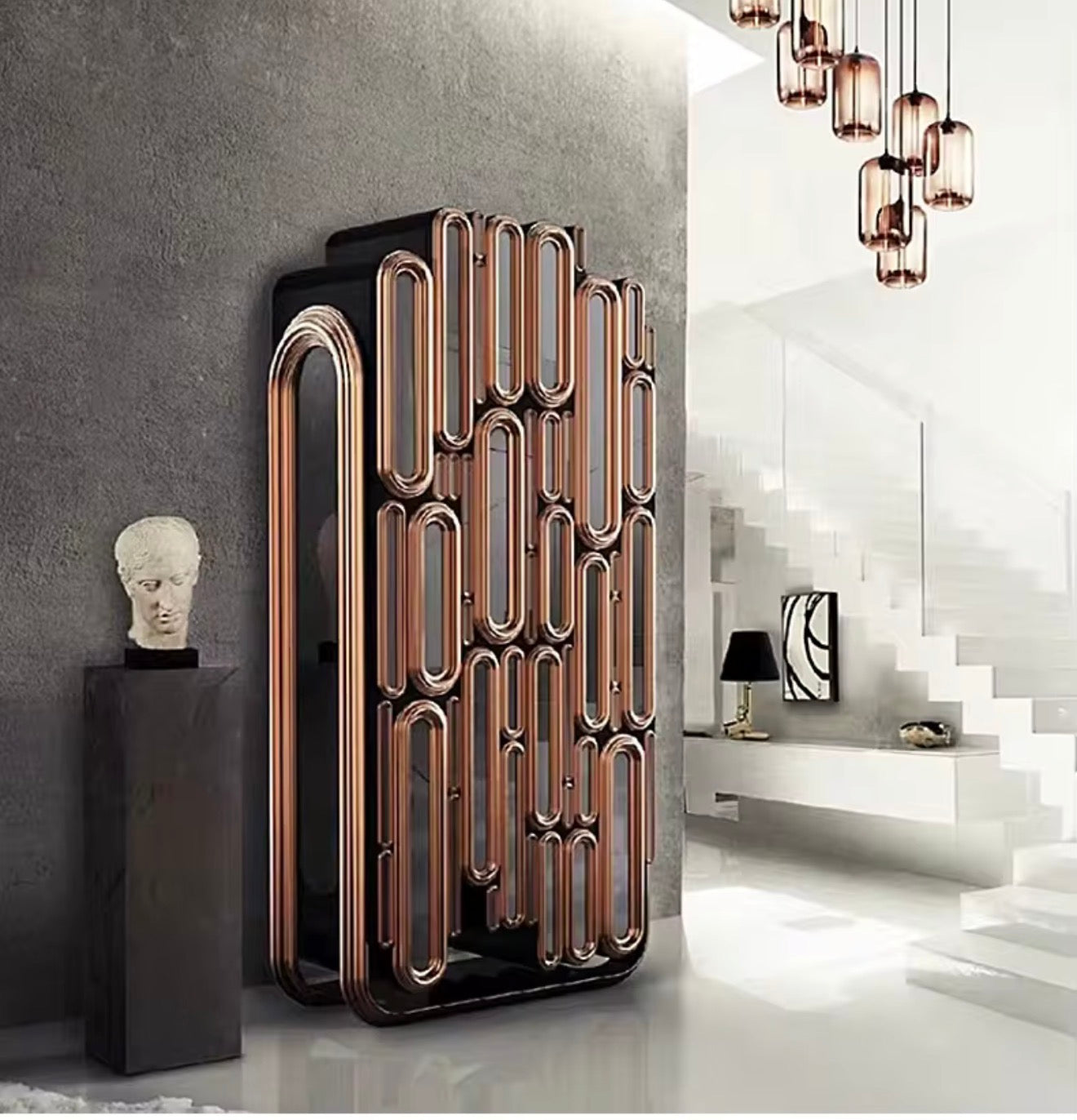 Casa Milano — Rochetti Sculptural Wine Cabinet