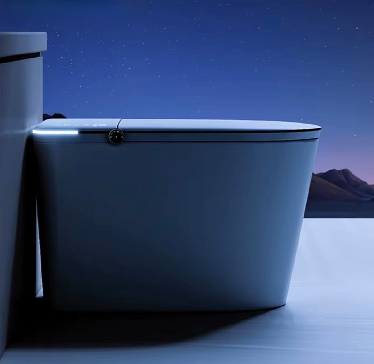 LUCIANO INTELLIGENT SMART TOILET WITH BIDET, AUTO LID & FOAM SHIELD