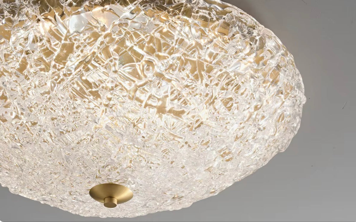 Nico Ice Glass LED Flush Mount