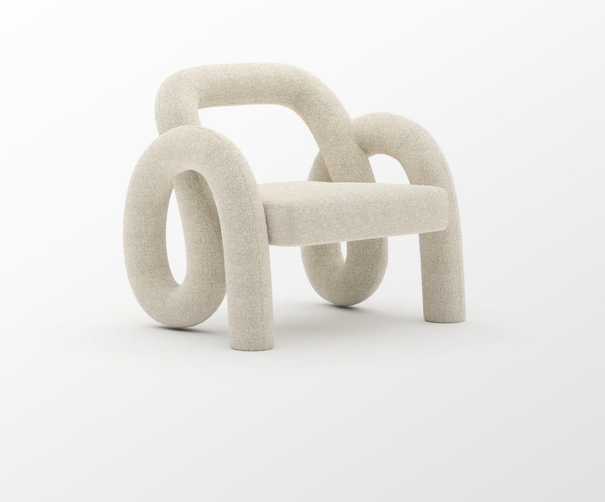 Gelee Sculptural Accent Chair by Caracole
