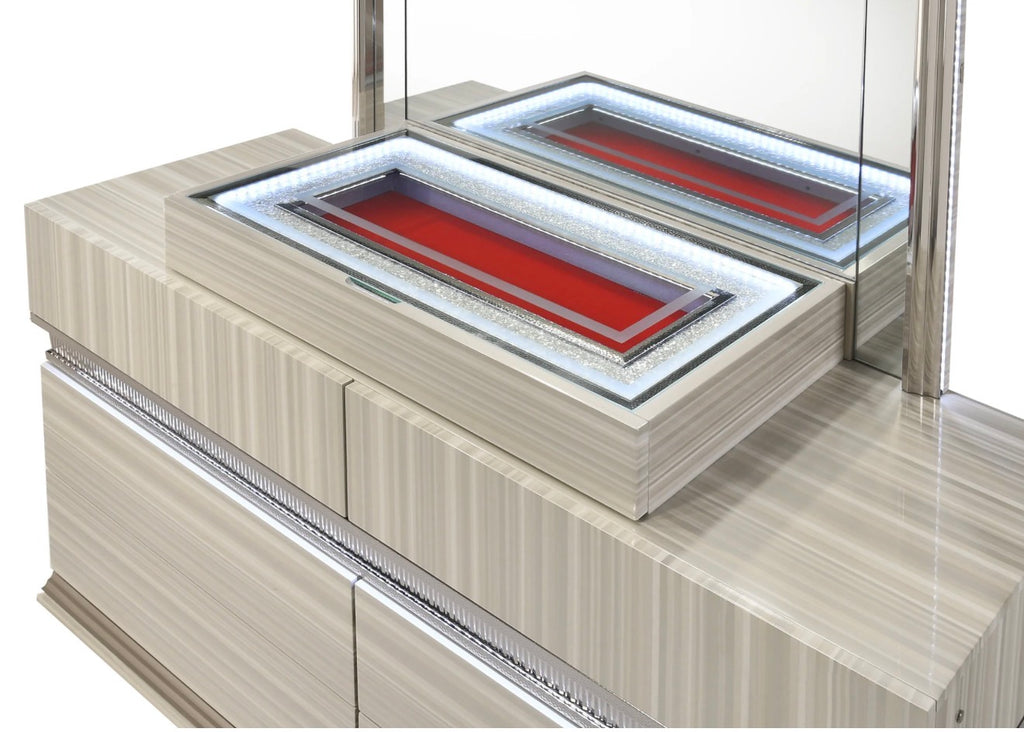 Casa Milano B33 Carrara Luxury Bedroom Set