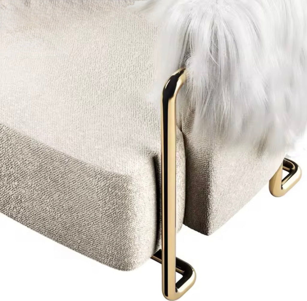 Casa Milano – Élysée Fur Accent Chair
