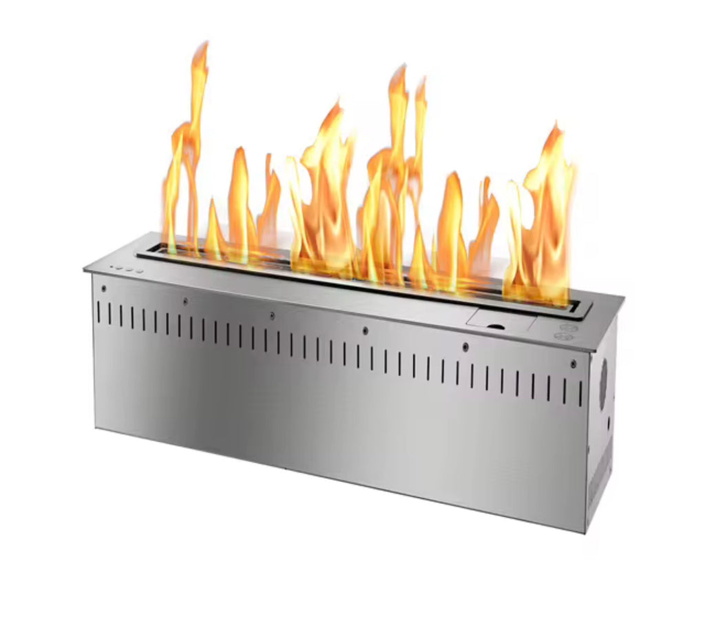 Lorenzo 48-Inch Automatic Bioethanol Fireplace
