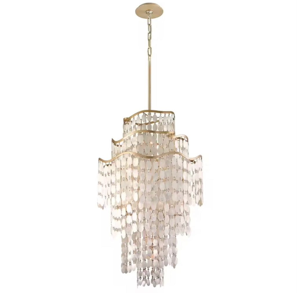 Maristella Capiz Seashell Chandelier