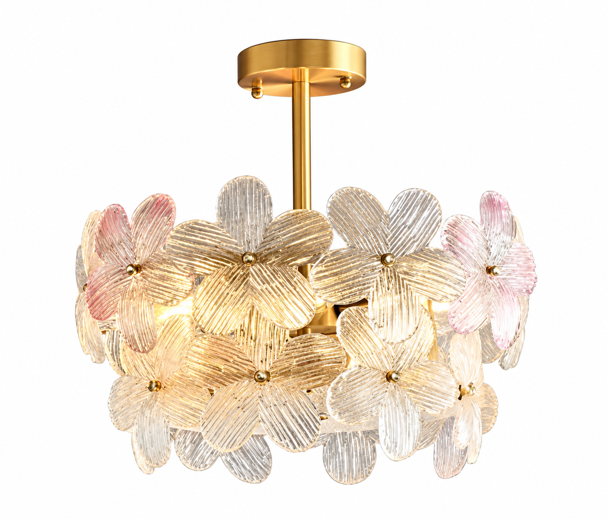 Floral LED Nordic Ceiling Chandelier
