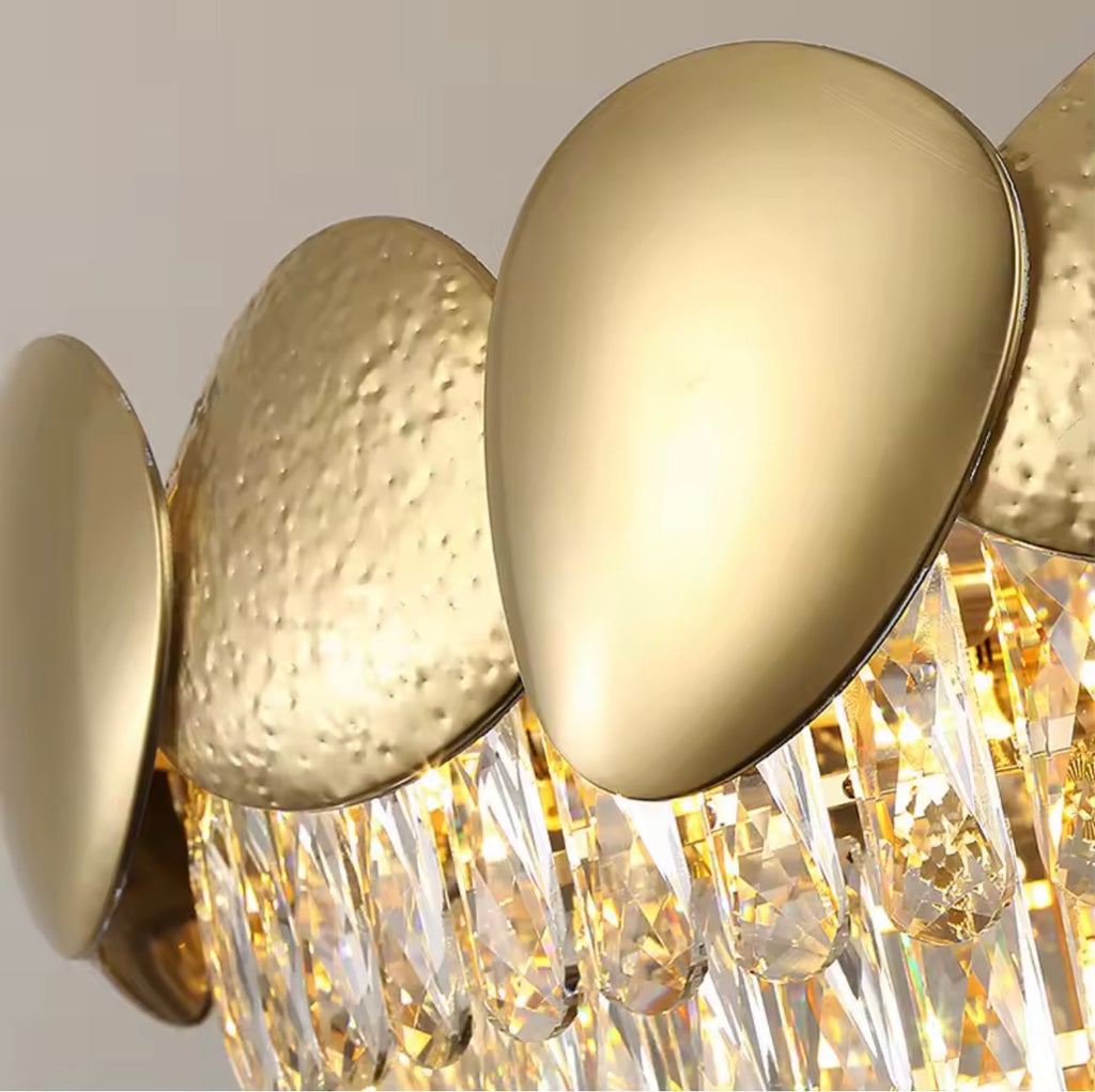 Crystal Cascade Chandelier