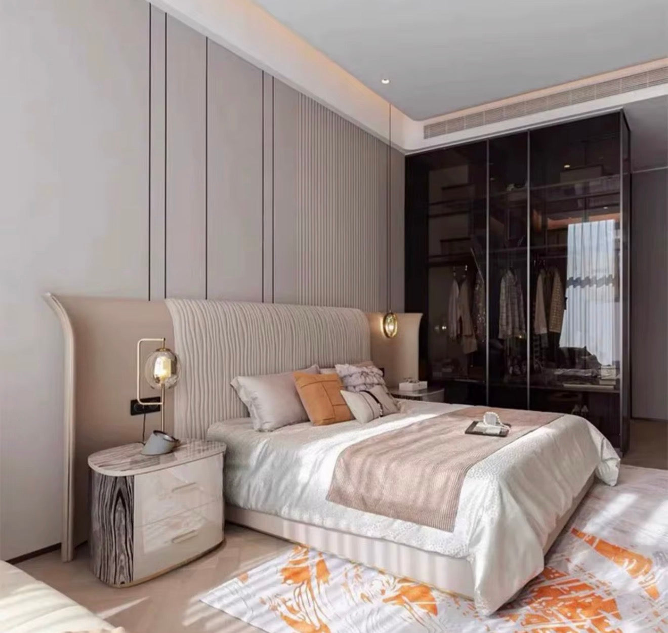 Casa Milano – Bel Air Luxe Upholstered Bed