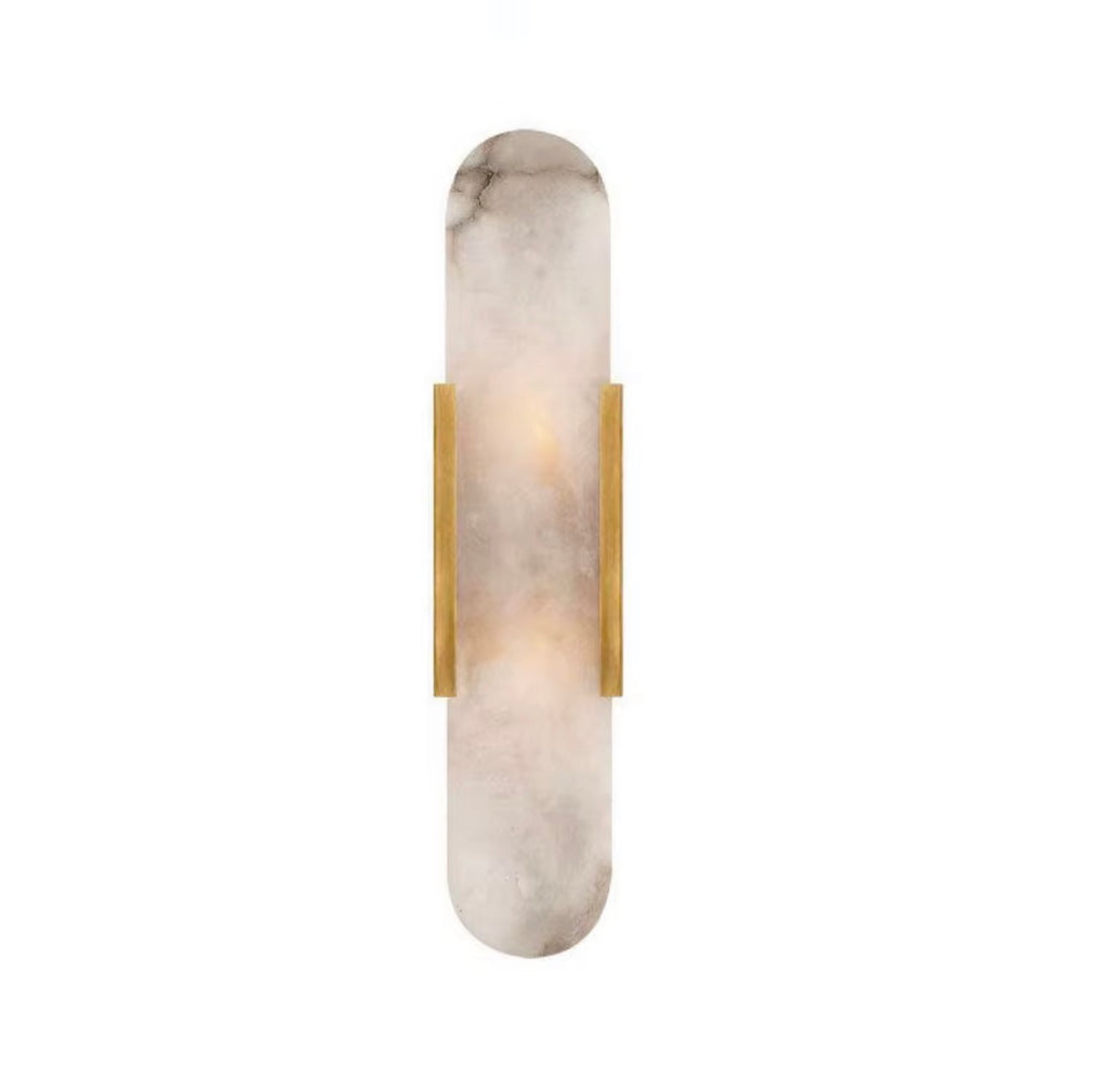 Aurelio Alabaster Natural Marble Wall Sconce