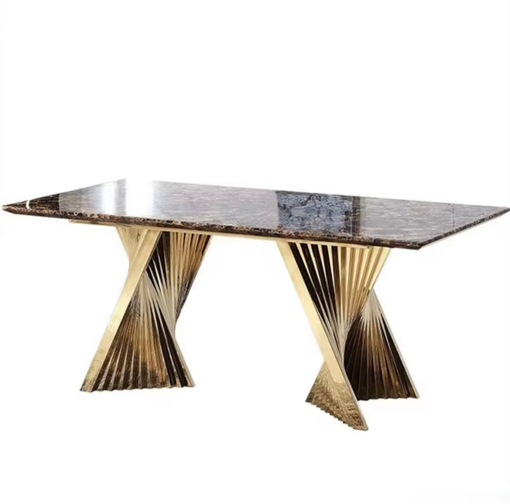 Casa Milano™ Luxury Italian Marble Dining Table