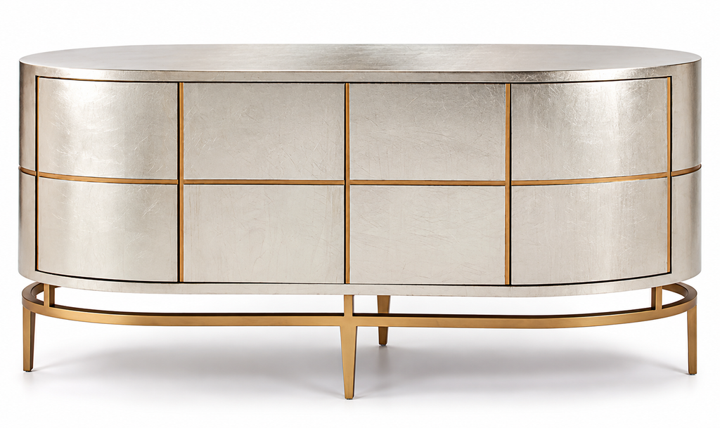 SILVERLEAF OVAL CABINET