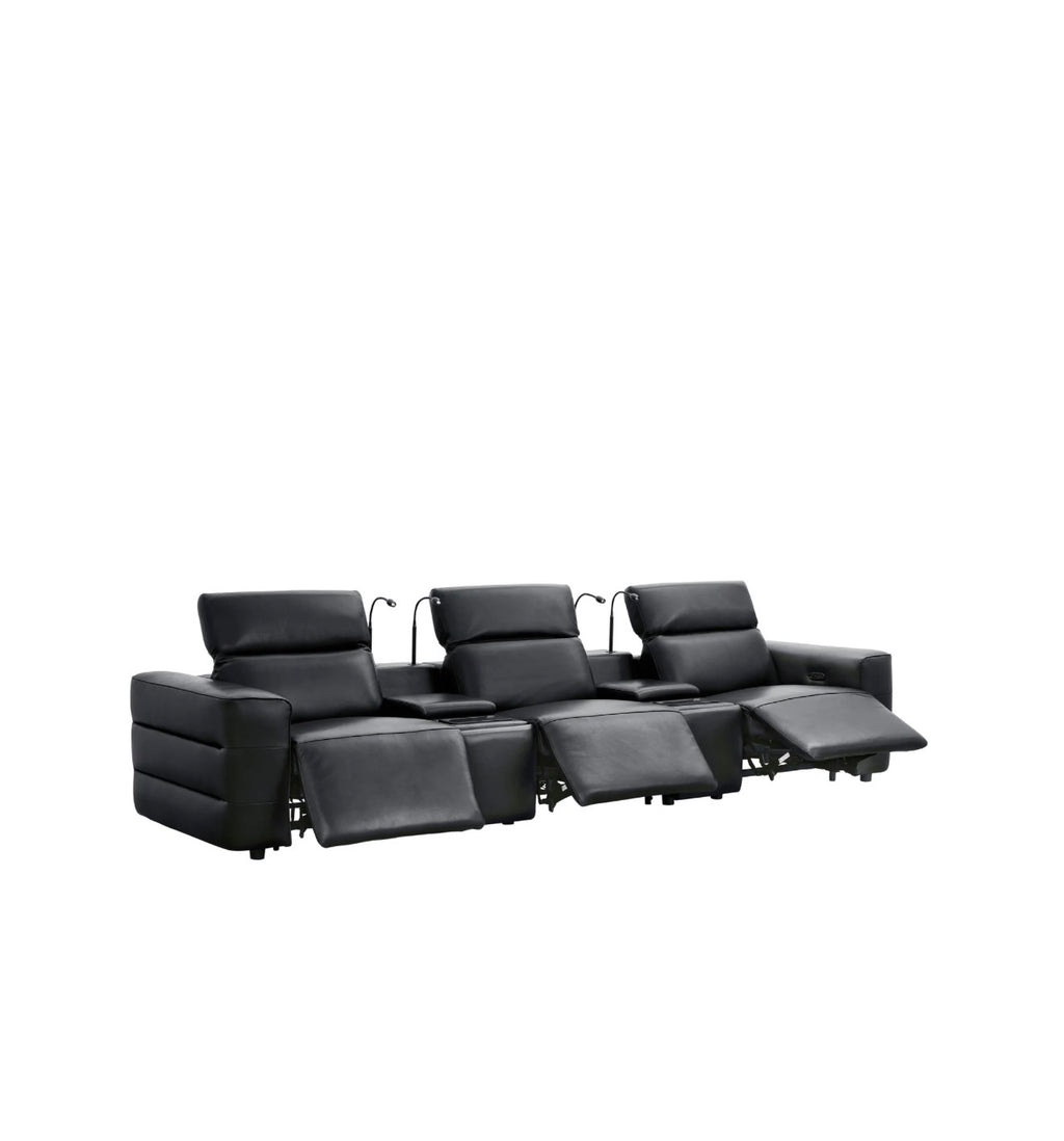 Casa Milano – Milano Italian Leather Power Recliner Row