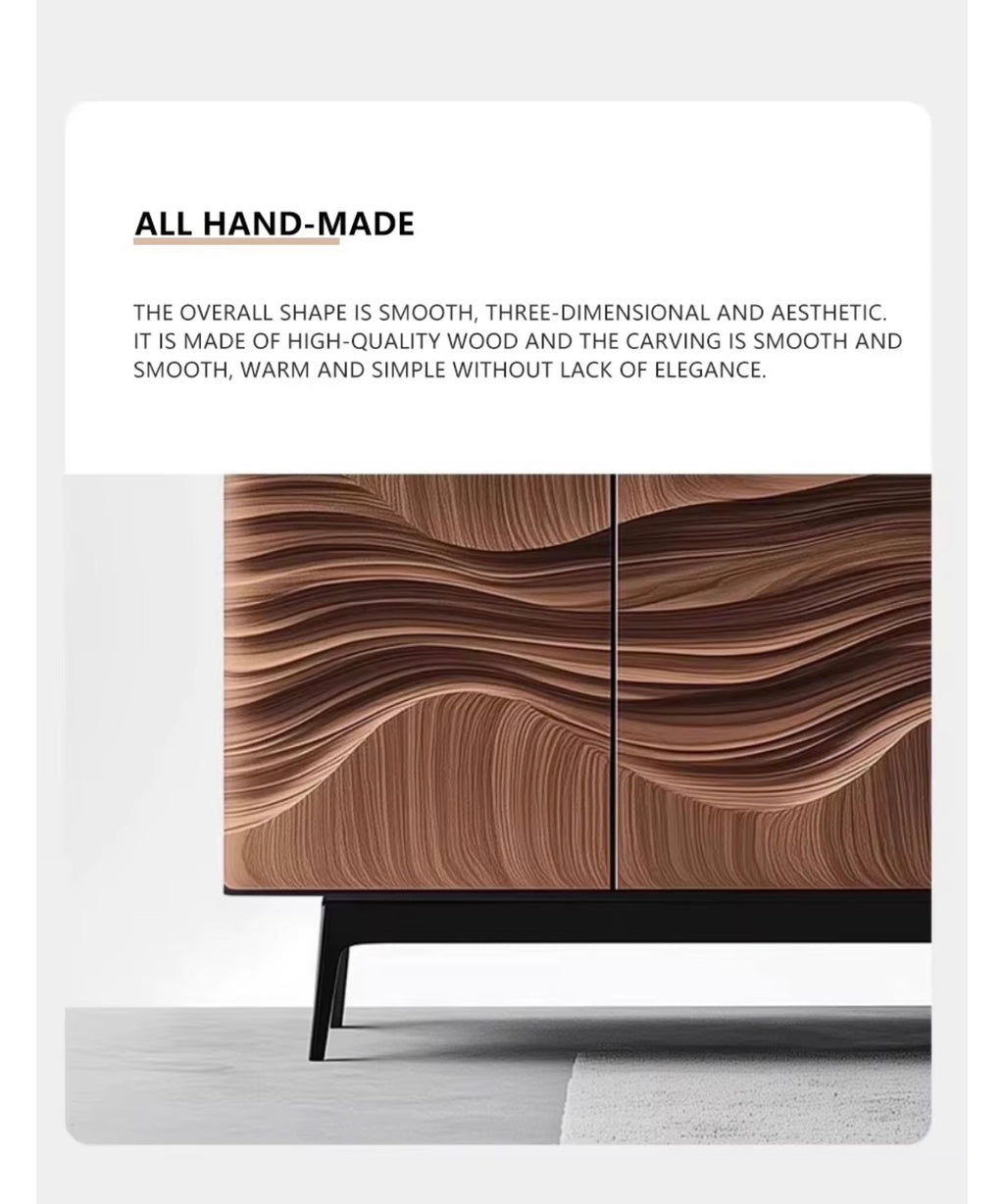 Casa Milano Sculpted Wave Sideboard