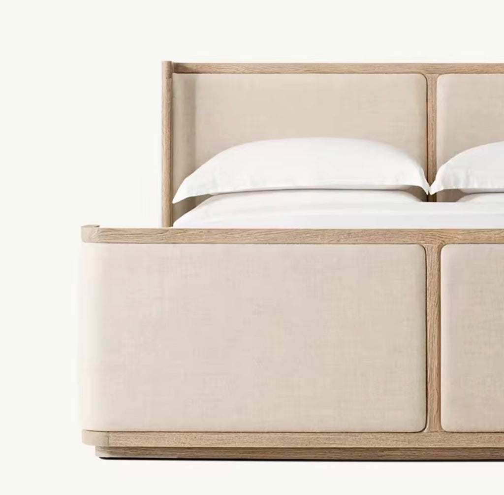 Casa Milano — Andorra Shelter Upholstered Platform Bed