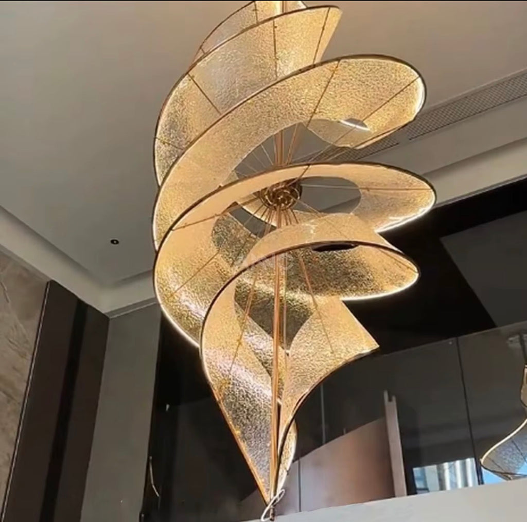 Rhythm Sculptural LED Chandelier