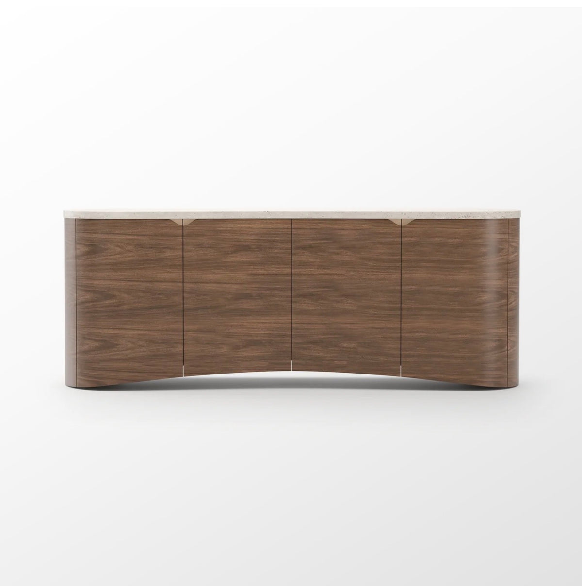 Fleur Natural Travertine Sideboard by Caracole