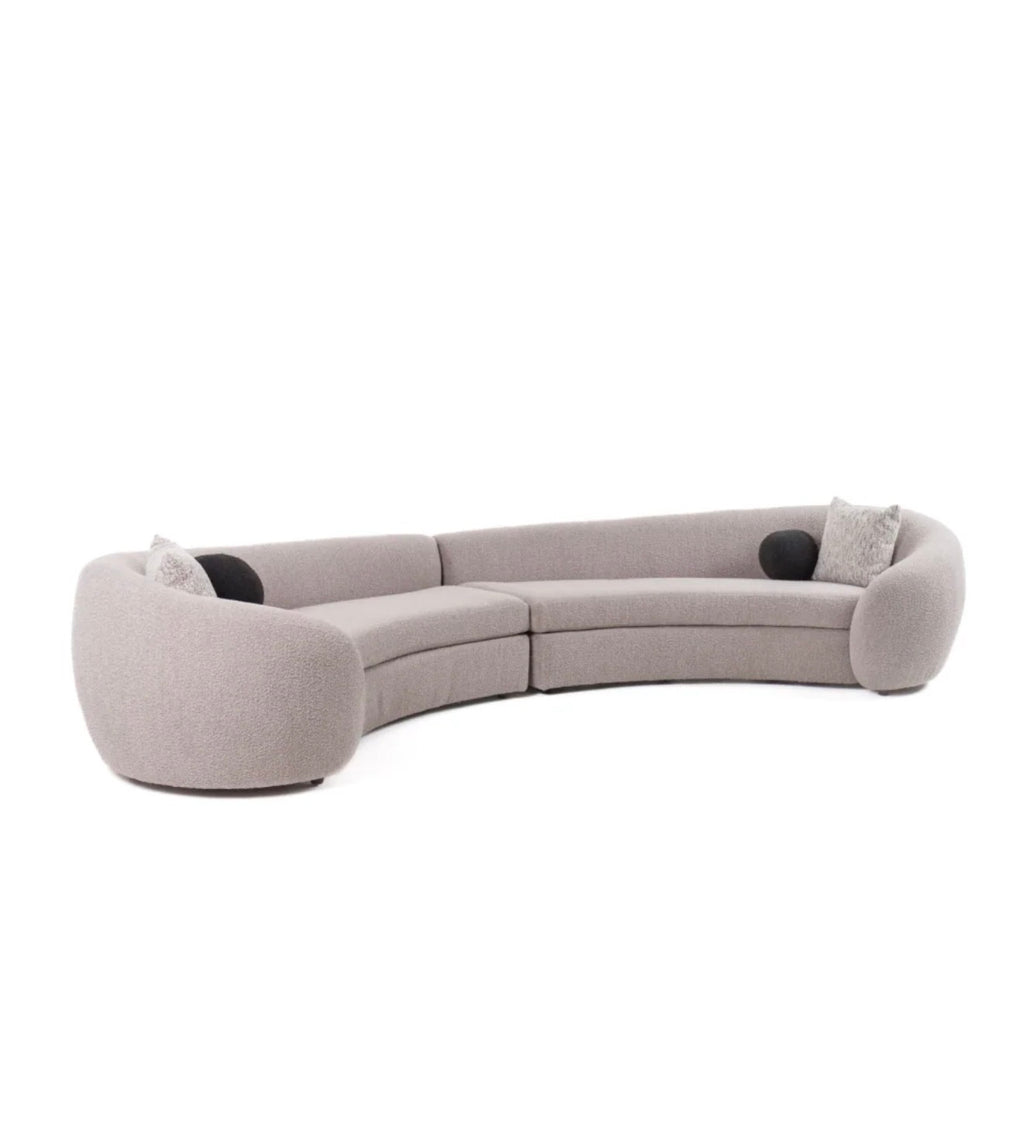 Casa Milano – Kilmer Curved Sectional Sofa