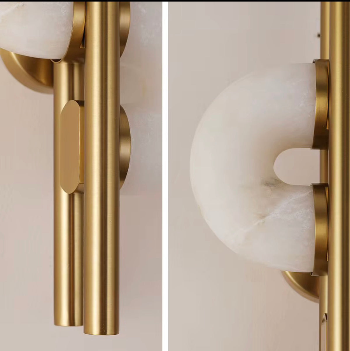Celeste Sculptural Marble Wall Sconce